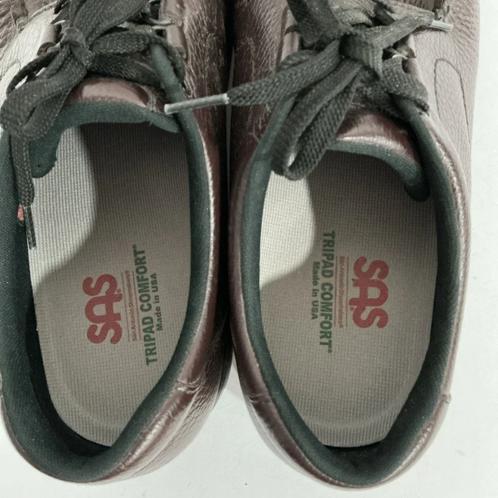 SAS Time Out Shoes for Men, Tripad Comfort, 13 W, Cordovan Brown, Made In USA